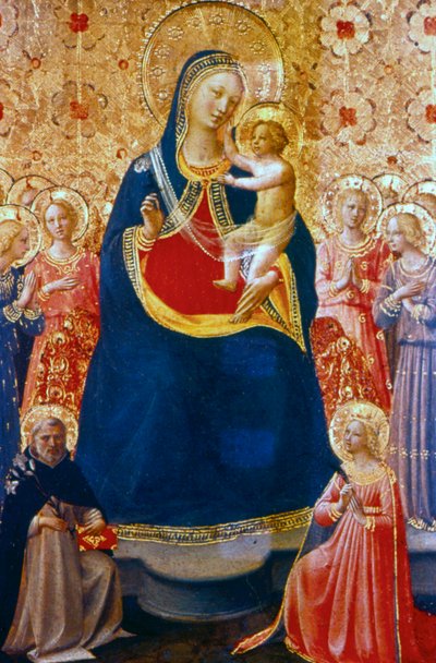 Madone et Enfant avec des saints - Fra Angelico