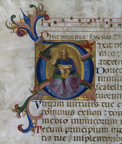 Ms 531 f.169v Initiale historiée 
