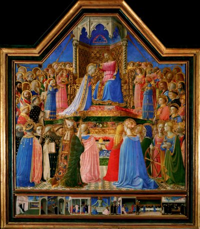 Le Couronnement de la Vierge - Fra Angelico