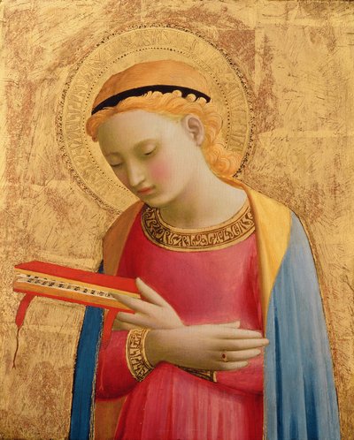 Vierge Annonciatrice, 1450-55 - Fra Angelico
