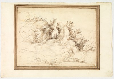 Chemin entre les rochers - Fra Bartolomeo