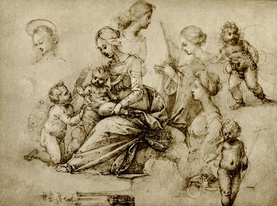 Étude sur une Madone - Fra Bartolomeo