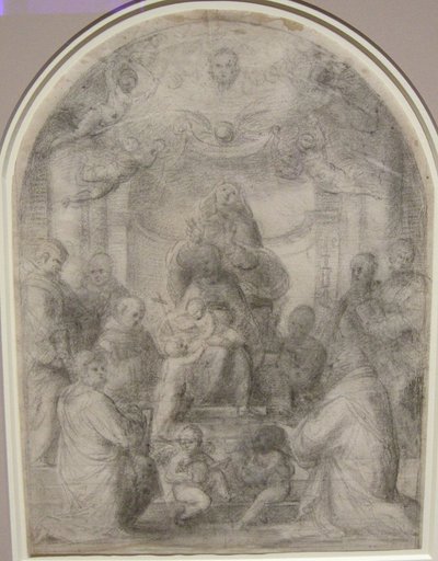 madone avec enfant et saints - Fra Bartolomeo
