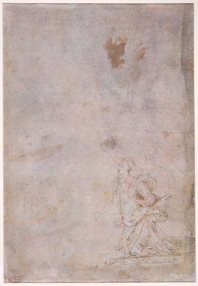 Un ange agenouillé - Fra Bartolommeo
