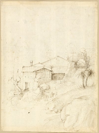 Monastère sur la pente d