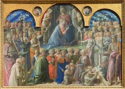 Couronnement de la Vierge - Fra Filippo Lippi
