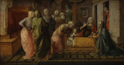 Le miracle des abeilles de saint Ambroise - Fra Filippo Lippi
