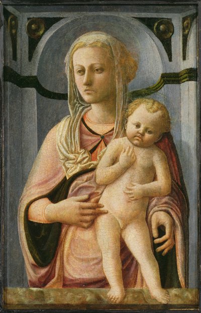 Madone et enfant (détail) - Fra Filippo Lippi