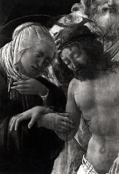 La Mise au tombeau, (détail) - Fra Filippo Lippi