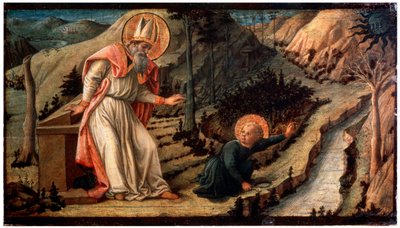 La Vision de Saint Augustin, entre 1452 et 1465 - Fra Filippo Lippi