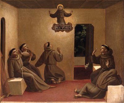 Apparition de Saint François à Arles Scènes de la vie de Saint François d