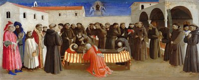 Lamentation sur Saint François, scènes de la vie de Saint François d