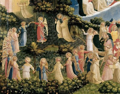 Le Jugement Dernier (détail), vers 1432 - Fra Giovanni Angelico da Fiesole
