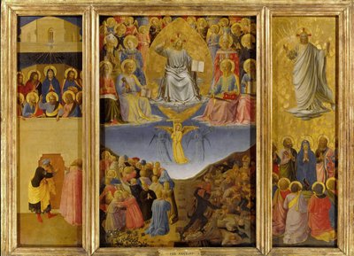 Le Jugement Dernier Triptyque, vers 1447 - Fra Giovanni Angelico da Fiesole