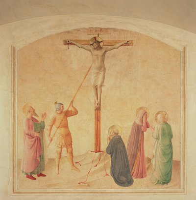 Crucifixion, le porteur de lance, vers 1438-45 - Fra Angelico