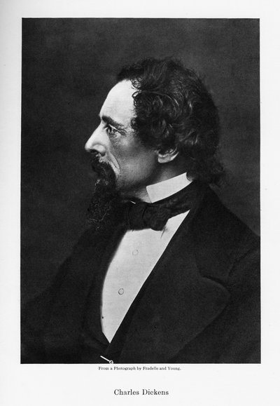 Charles Dickens, romancier anglais, vers 1860 - Fradelle and Young