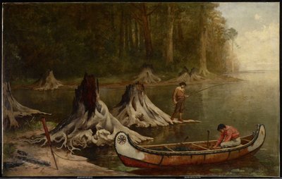 Reliques de la forêt primitive, Canada, 1885 - Frances Anne Hopkins