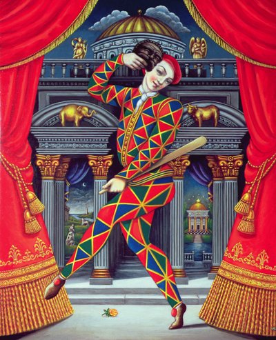 Arlequin aux Portes de Corne et d