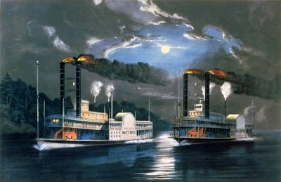Une course de minuit sur le Mississippi, d