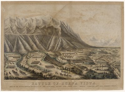 Bataille de Buena Vista, 1847 - Frances Flora Bond Palmer