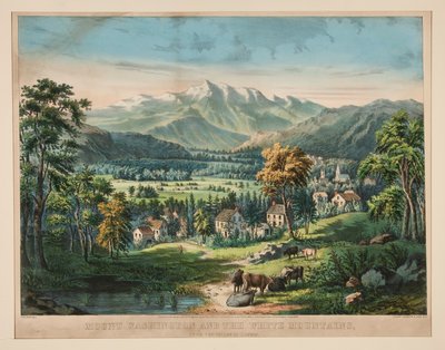 Mont Washington et les Montagnes Blanches - Frances Flora Bond Palmer