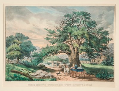 La Traversée des Highlands - Frances Flora Bond Palmer