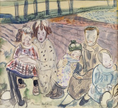 Une Famille de Paysans - Frances Hodgkins