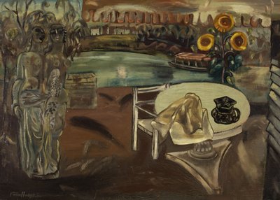 Le jardin de Sabrina, vers 1934 - Frances Hodgkins