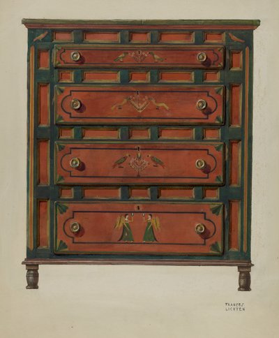 Commode - Frances Lichten