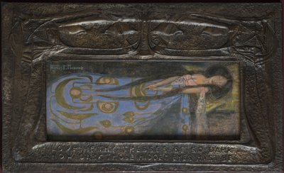 Amour si tes tresses sont si sombres, combien sombres doivent être ces yeux cachés, vers 1896 - Frances Macdonald