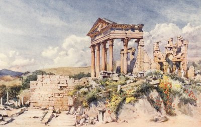 Temple de Célestis, Dougga - Frances Nesbitt