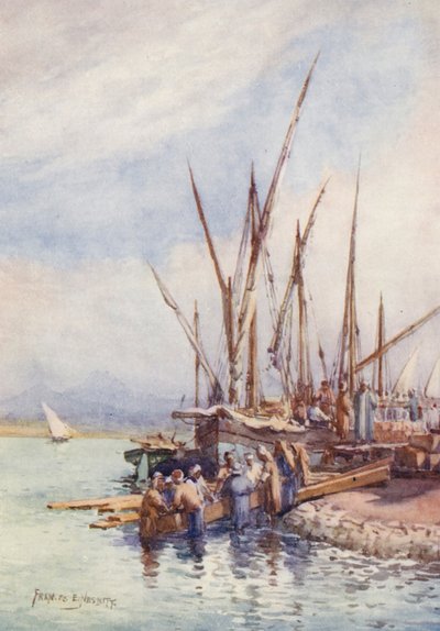 Déchargement de bois - Frances Nesbitt