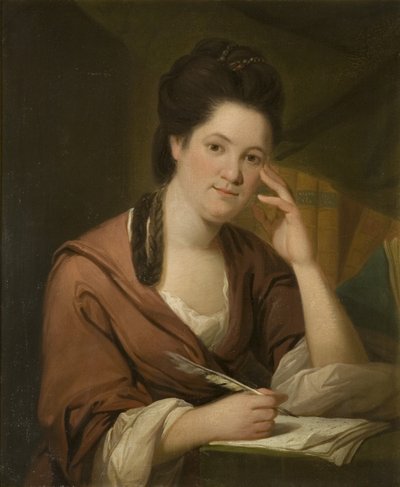 Portrait de Hannah More (née en 1745), vers 1780 - Frances Reynolds