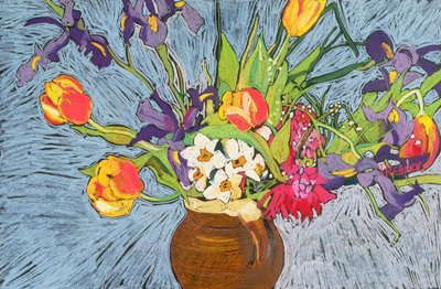 Fleurs de printemps - Frances Treanor