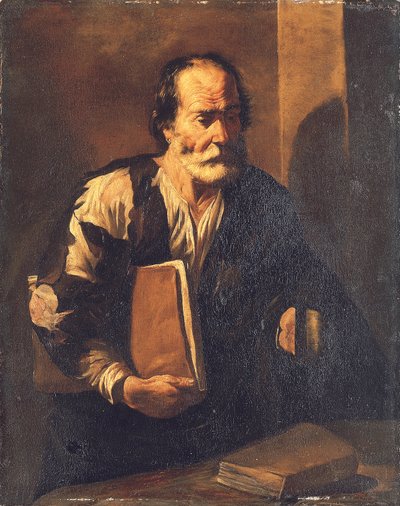 Diogène tenant une lampe - Francesco (attr.) Fracanzano