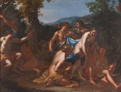 Diana und Callisto mit Nymphen - Francesco Albani