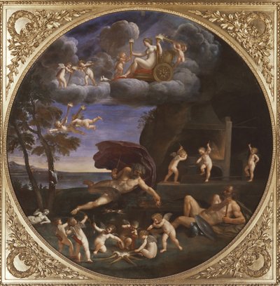 Élément de feu, 1625-28 - Francesco Albani