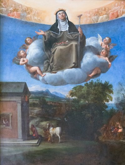 Sainte Élisabeth en gloire - Francesco Albani