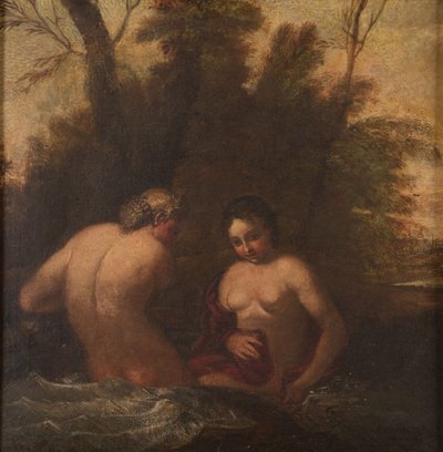 Zwei badende Nymphen - Francesco Albani