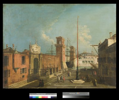 Vue de Campo et Porta Arsenale, 1742-50 - Francesco Albotto