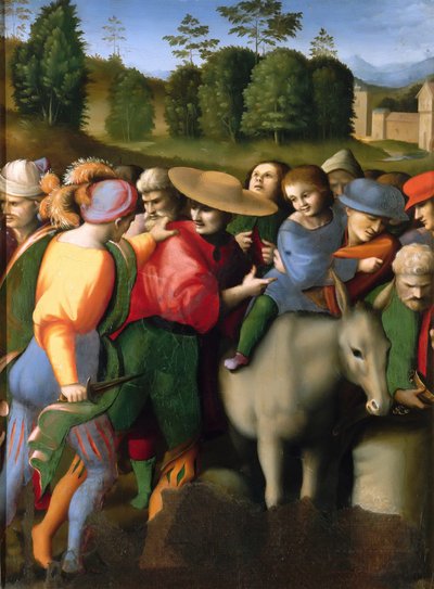 Légende de Joseph : La découverte du bonnet, 1515-1516 - Francesco Bacchiacca