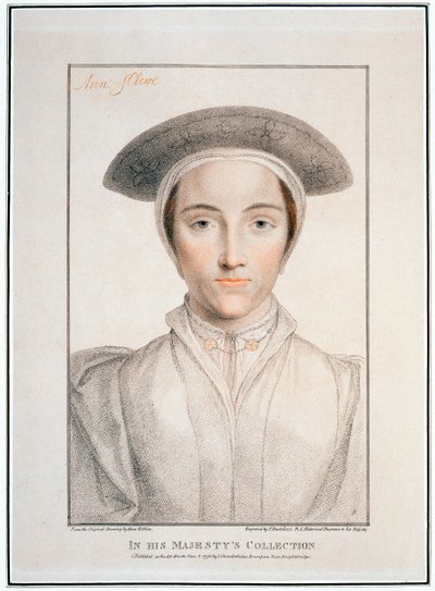Anne de Clèves, 1539, 1796 - Francesco Bartolozzi