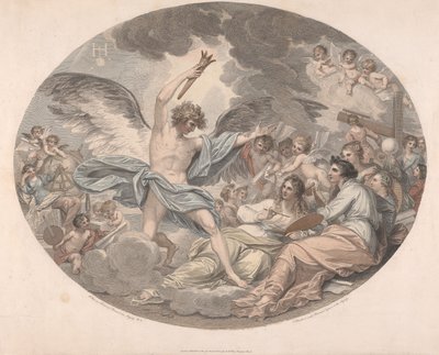 Apollon et les Muses - Francesco Bartolozzi