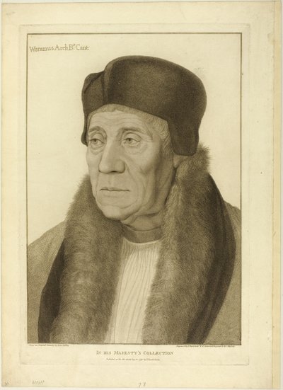 Archevêque Warham - Francesco Bartolozzi