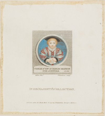 Charles Brandon - Francesco Bartolozzi