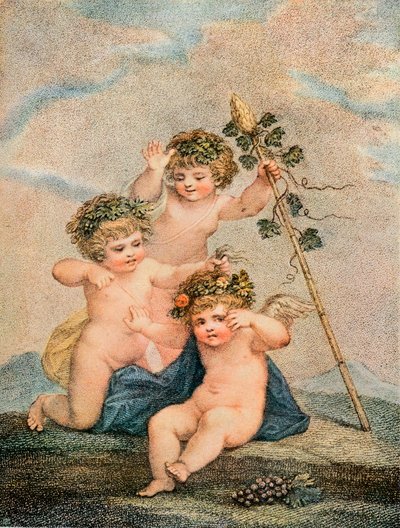 Cupidons, XVIIIe siècle - Francesco Bartolozzi