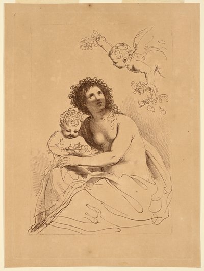 Flore avec des garçons - Francesco Bartolozzi