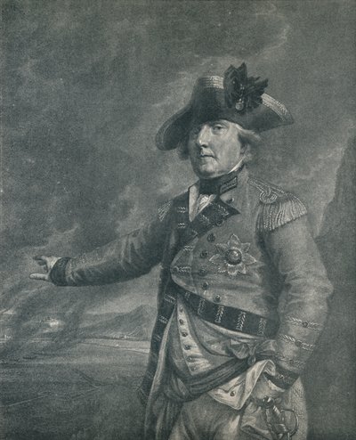 George Augustus Elliot Lord Heathfield, gouverneur de Gibraltar, 1788 1909 - Francesco Bartolozzi