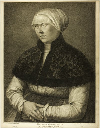 La femme de Holbein - Francesco Bartolozzi