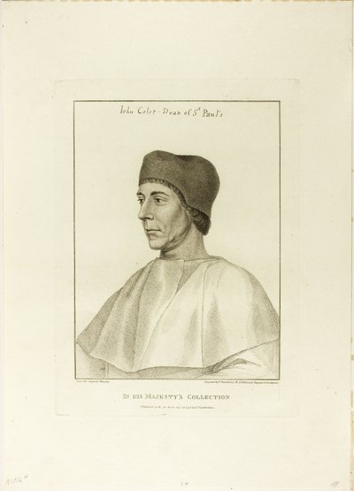 John Colet - Francesco Bartolozzi